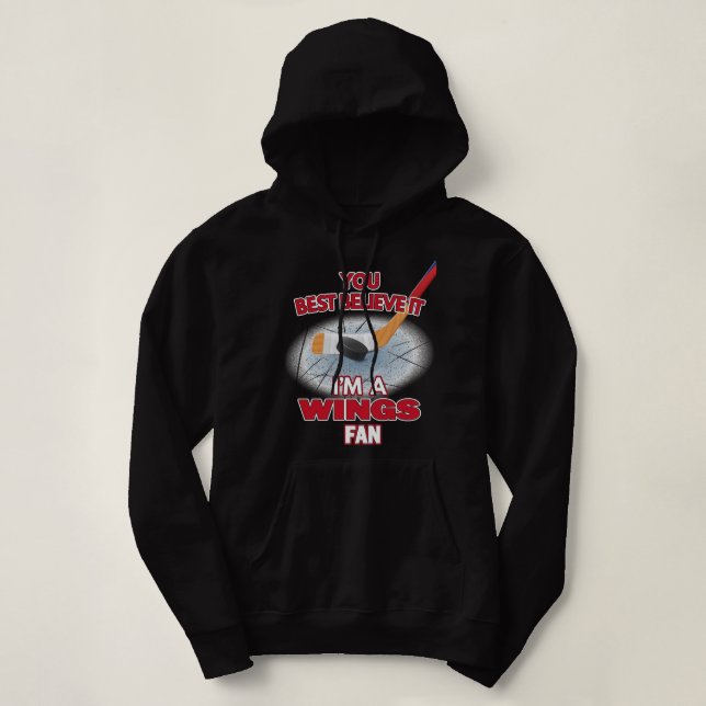 Detroit Red Wings Fan Hockey Essential T Shirt (Design vorne)