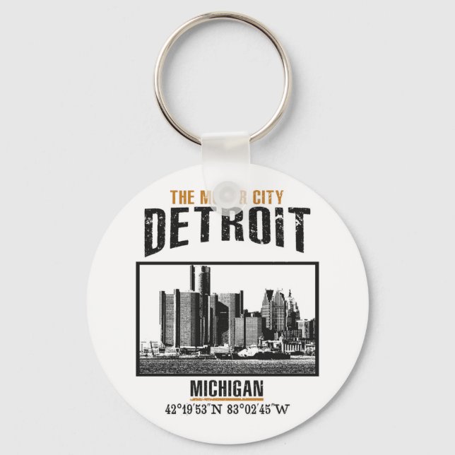 Detroit Schlüsselanhänger (Vorderseite)