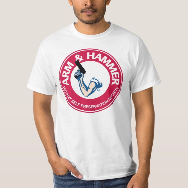 DETROIT-SELBSTbewahrungs-GESELLSCHAFT T-Shirt (Vorderseite)