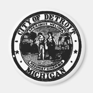 Detroit Siegel Magnet