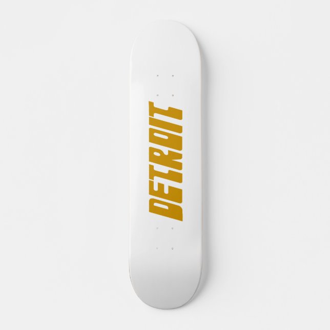 Detroit Skateboard mit Stil (Vorne)