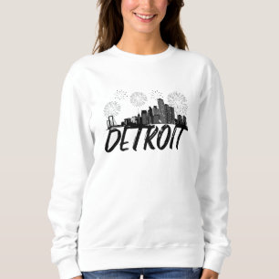 Detroit Skyline City Sweatshirt