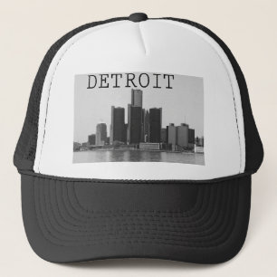 Detroit-Skyline Truckerkappe