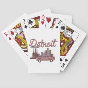 Detroit Spielkarten