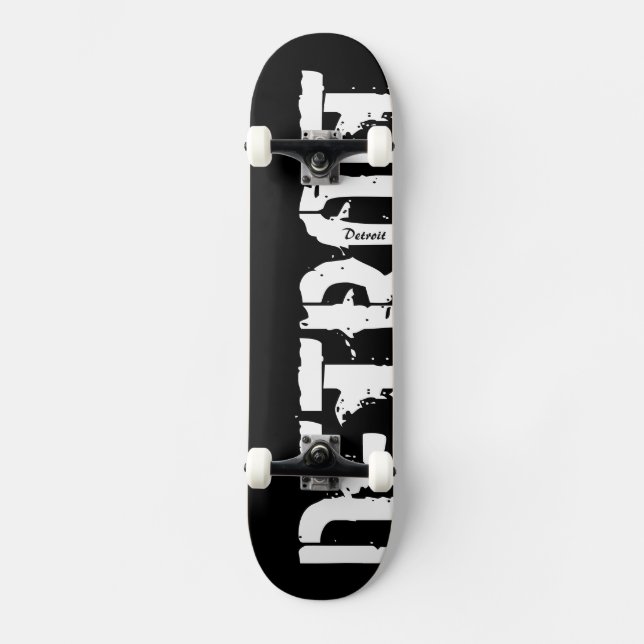 Detroit - Städtebau - Skateboard (Vorderseite)