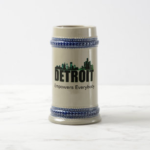 Detroit stärkt jeden Stein Tasse