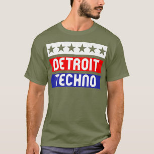 Detroit Techno House Musik Festival USA EDM T-Shirt