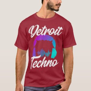 Detroit Techno House Musikfestival Style EDM T-Shirt