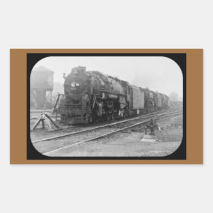 Detroit Terminal Railroad-Lokomotive Rechteckiger Aufkleber