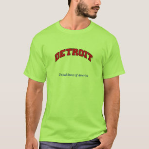 Detroit USA T - Shirts