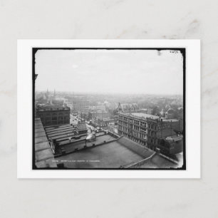 Detroit von der Handelskammer c1900 Vintage Postkarte