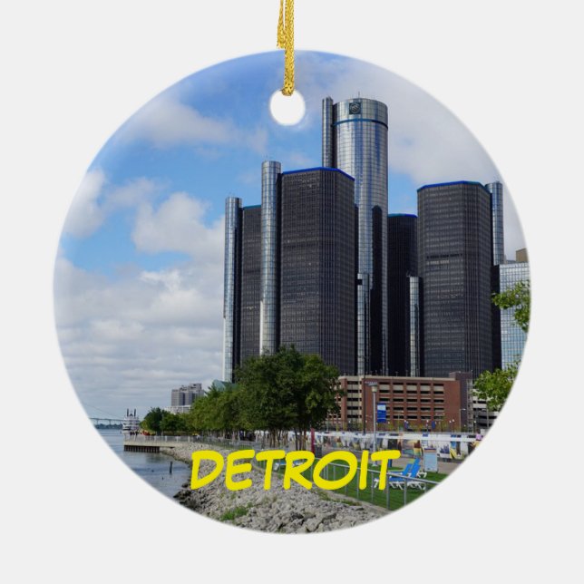 Detroit Weihnachtsschmuck (Hinten)