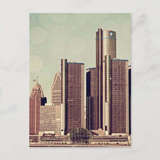 DETROT POSTKARTE (Vorderseite)