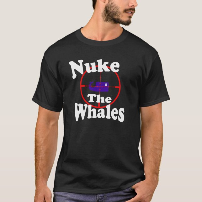 Détruisez le T-shirt de baleines (Devant)