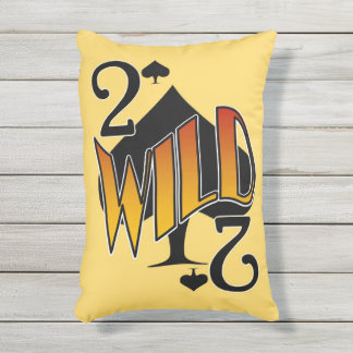 Deuces Wild 2 du Coussin de carte de pique