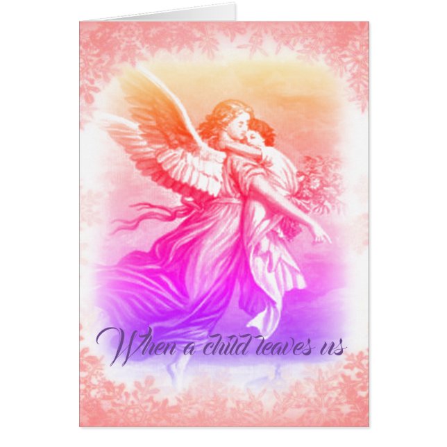 deuil d'un enfant, décès d'un enfant (Devant)