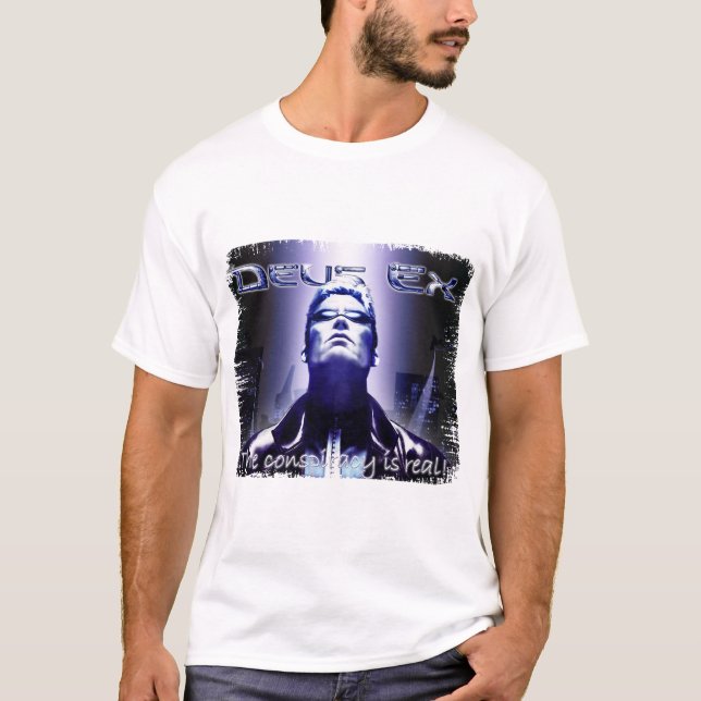 Deus Ex Videospiel T-Shirt (Vorderseite)