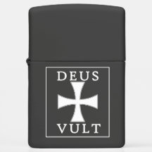 Deus Vult - allumeur de Zippo