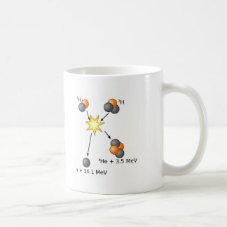 Deuterium-Tritium-Fusion Kaffeetasse