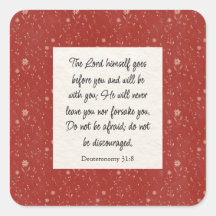 Deuteronomie 31:8 Bibel Verse Bild