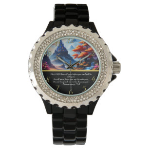 Deuteronomie 31:8 Klettersee Armbanduhr