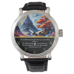 Deuteronomie 31:8 Klettersee Armbanduhr