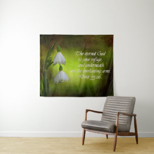 Deuteronomie 33:26 Ewige Zuflucht Inspiration Wandteppich