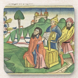 Deuteronomy: Frontispiz, in dem Gott das L macht Getränkeuntersetzer