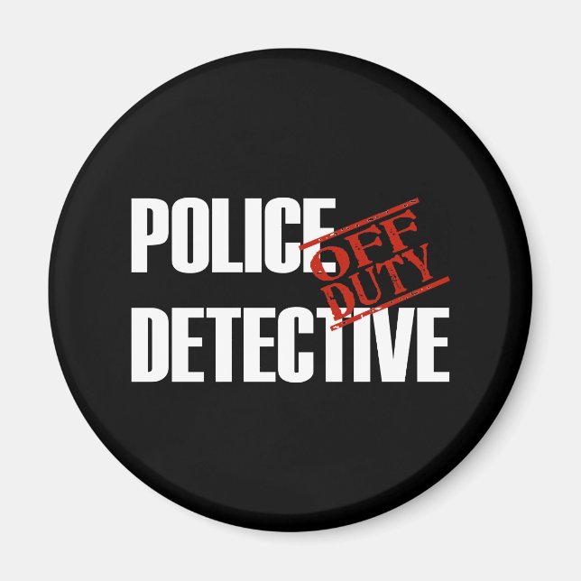 DEUTLICHER POLICE DTCTV DARK MAGNET (Vorne)