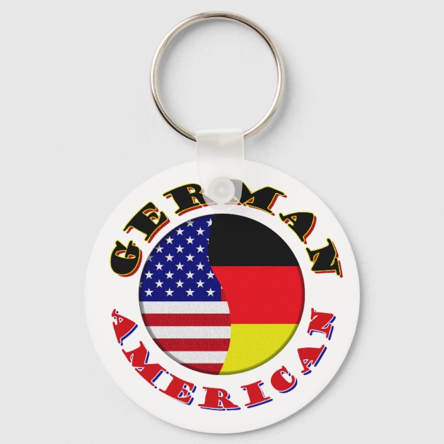 deutsch-amerikanisch schlüsselanhänger (Vorderseite)