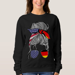Deutsch-amerikanischer Patriot stolz gewordene Fra Sweatshirt