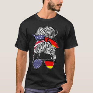 Deutsch-amerikanischer Patriot stolz gewordene Fra T-Shirt