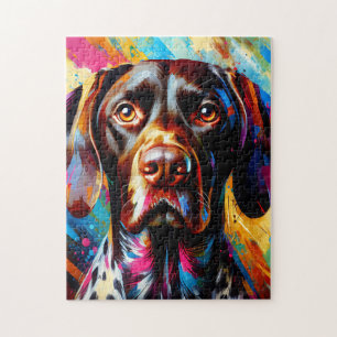 Deutsch Drahthaar Acryl Druck