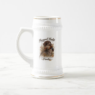 Deutsch Drahthaar Bierglas