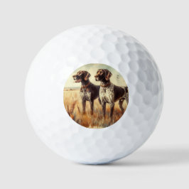 Deutsch Drahthaar Golfball