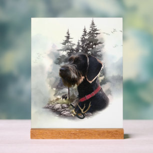 Deutsch-Drahthaar, GWP Acrylschild
