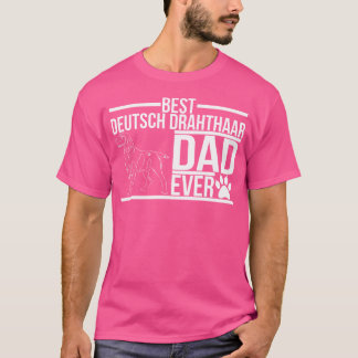 Deutsch Drahthaar Hund Jagd T-Shirt