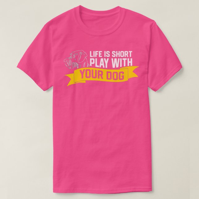 Deutsch Drahthaar Jagd Drahthaar T-Shirt (Design vorne)