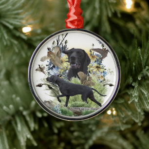 Deutsch Drahthaar Metall-Ornament Ornament Aus Metall