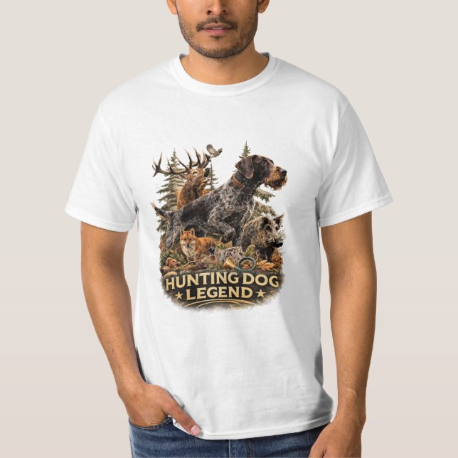 Deutsch Drahthaar T-Shirt (Vorderseite)