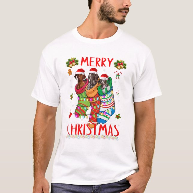 Deutsch Drahthaar T-Shirt (Vorderseite)