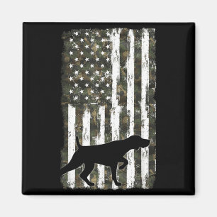 Deutsch Drahthaar Tarndruck Amerikanisch Magnet