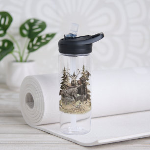 Deutsch Drahthaar Trinkflasche