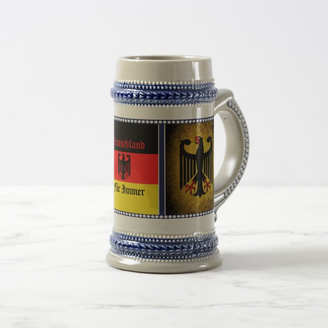 Deutsch, Eisenkreuz, Eisenkreuz, Deutschland Bierglas (VorderseiteRechts)