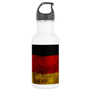 Deutsch Flagge - Vintage... Trinkflasche