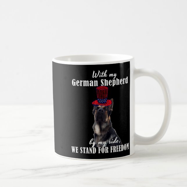 Deutsch Funny American German Dogs Quotes Germany  Kaffeetasse (Rechts)
