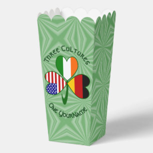Deutsch Irisch Amerikanischer Kleeblatt Personalis Geschenkschachtel