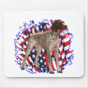 Deutsch Kurzfilmer Pointer Patriot Mousepad