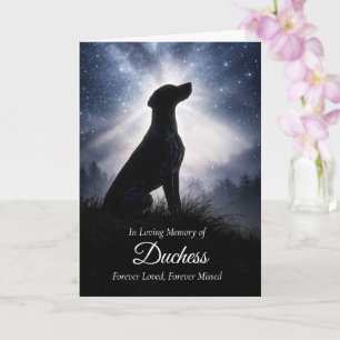 Deutsch Kurzhaar Hund Mitgefühl Verlust Spirituali Karte