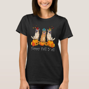 Deutsch Kurzhaar Hundekostüm Herbst Y'all Ernteda T-Shirt